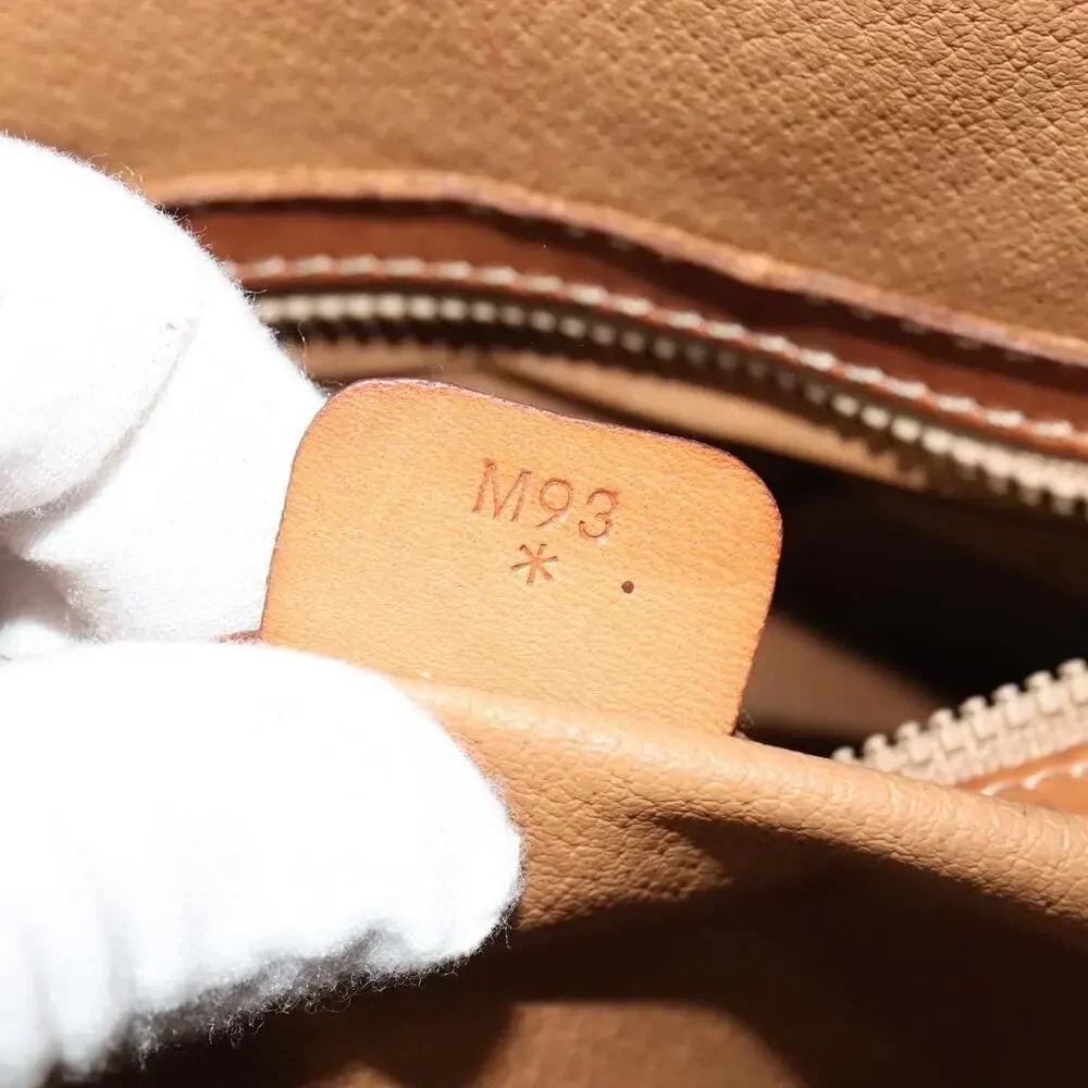 Celine Macadam Handbag Brown